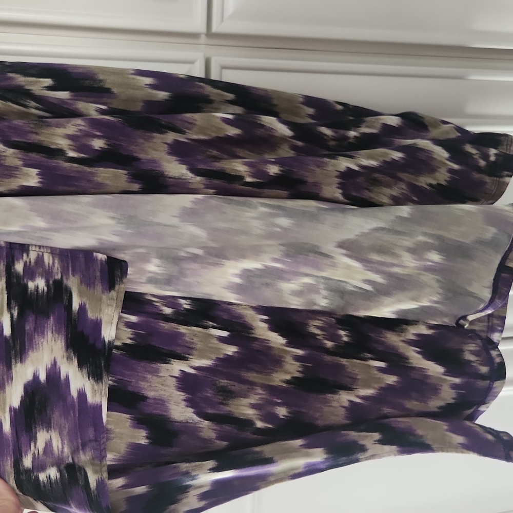 MICHAEL KORS | Long Sleeved Faux Wrap Dress - Picture 6 of 9